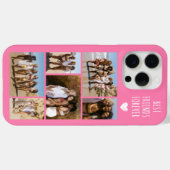 Beste Freunde für immer 6 Foto Rosa Case-Mate iPhone Hülle (Rückseite (Horizontal))