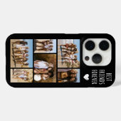 Beste Freunde für immer 6 Foto Schwarz Case-Mate iPhone Hülle (Rückseite (Horizontal))