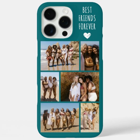 Beste Freunde für immer 6 Foto Türkis Case-Mate iPhone Hülle (Rückseite)