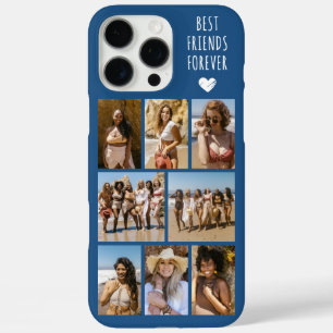 Beste Freunde für immer 8 Foto Blau iPhone 16 Pro Max Hülle