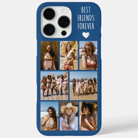 Beste Freunde für immer 8 Foto Blau Case-Mate iPhone Hülle (Rückseite)