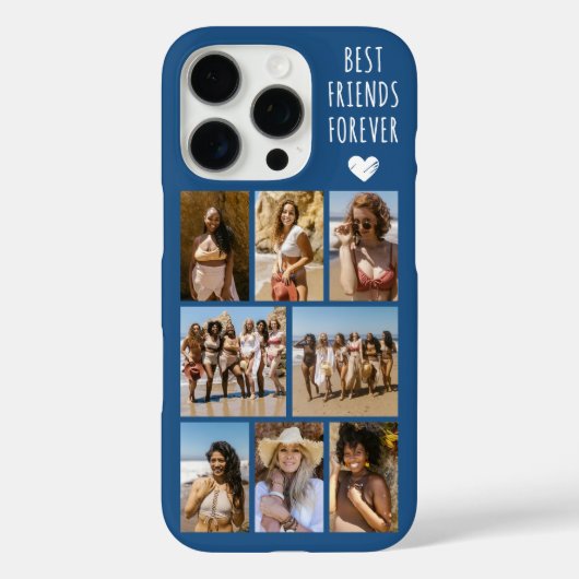 Beste Freunde für immer 8 Foto Blau Case-Mate iPhone Hülle (Rückseite)