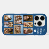 Beste Freunde für immer 8 Foto Blau Case-Mate iPhone Hülle (Rückseite (Horizontal))