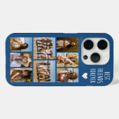 Beste Freunde für immer 8 Foto Blau Case-Mate iPhone Hülle (Rückseite (Horizontal))