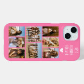 Beste Freunde für immer 8 Foto Rosa Case-Mate iPhone Hülle (Rückseite (Horizontal))