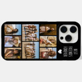 Beste Freunde für immer 8 Foto Schwarz Case-Mate iPhone Hülle (Rückseite (Horizontal))