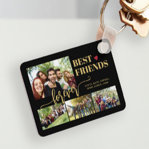 Beste Freunde für immer benutzerdefinierte Fotocol Schlüsselanhänger