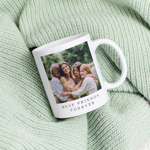 Beste Freunde für immer Benutzerdefiniertes Foto P Kaffeetasse