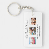 Beste Freunde für immer BESTE FREUNDIN benutzerdef Schlüsselanhänger (Vorderseite)