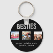 Beste Freunde für immer BESTE FREUNDIN Foto-Namen Schlüsselanhänger (Vorderseite)