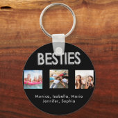 Beste Freunde für immer BESTE FREUNDIN Foto-Namen Schlüsselanhänger (Vorderseite)