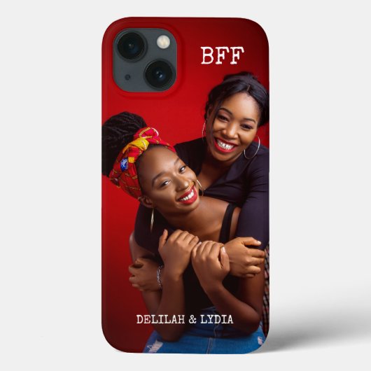 Beste Freunde für immer Foto Geschenk Case-Mate iPhone Hülle (Rückseite)