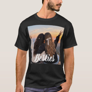 Beste Freunde für immer Foto T-Shirt