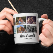 Beste Freunde für immer FotoCollage Kaffeetasse
