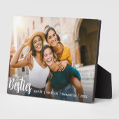 Beste Freunde für immer Freundschaft Fotoplatte (Seite)