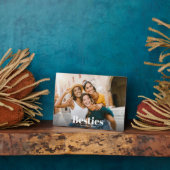 Beste Freunde für immer Freundschaft Fotoplatte (Seite)