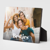 Beste Freunde für immer Freundschaft Fotoplatte (Seite)