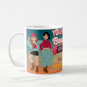 Beste Freunde für immer. Freundschaft Herzlich Gef Kaffeetasse