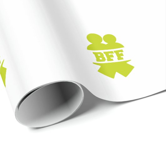 Beste Freunde für immer Geschenkpapier (Rolleneckpunkt)