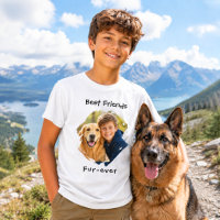 Beste Freunde für immer Hund Foto Schwarzer Junge