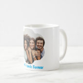 Beste Freunde für immer Kaffeetasse (VorderseiteRechts)