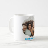 Beste Freunde für immer Kaffeetasse (Vorderseite Links)