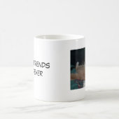 Beste Freunde für immer Kaffeetasse (Mittel)