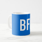 Beste Freunde für immer Kaffeetasse (Vorderseite Links)