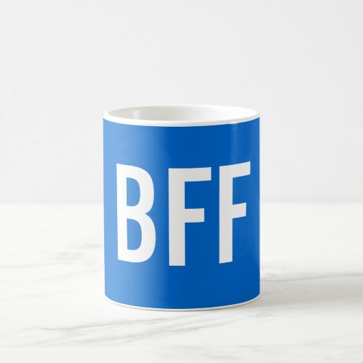 Beste Freunde für immer Kaffeetasse (Mittel)