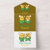 BESTE FREUNDE FÜR IMMER, LUSTIG, GESCHENKE, BESTER ALL IN ONE EINLADUNG (Innen)