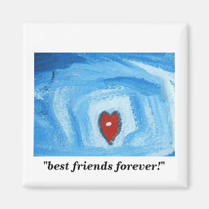 BESTE FREUNDE FÜR IMMER MAGNET