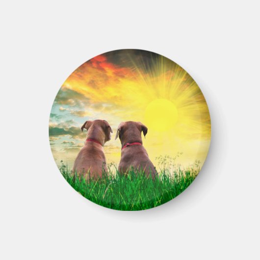 Beste Freunde für immer Magnet (Vorne)