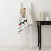 beste Freunde für immer niedlichen 4 Fotos Collage Sherpadecke (Beispiel)