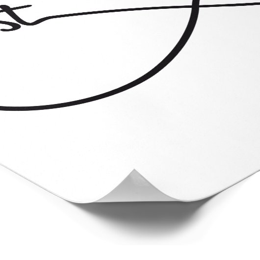 Beste Freunde für immer Poster (Ecke)