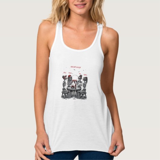 Beste Freunde für immer Tank Top (Vorderseite)