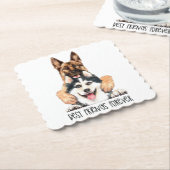 beste Freunde für immer. Untersetzer (angewinkelt)