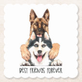 beste Freunde für immer. Untersetzer (Vorderseite)