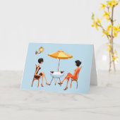 BESTE FREUNDE FÜR KAFFEE-KARTE ZU SAGEN HELLO KARTE (Gelbe Blume)