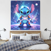 Beste Freunde fürs Leben – Lilo & Stitch1 Leinwanddruck (Insitu (Schlafzimmer))