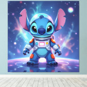 Beste Freunde fürs Leben – Lilo & Stitch1 Leinwanddruck (Insitu (Holzboden))