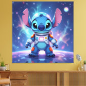 Beste Freunde fürs Leben – Lilo & Stitch1 Leinwanddruck (Insitu (Wohnzimmer))