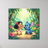 Beste Freunde fürs Leben – Lilo & Stitch1 Leinwanddruck (Vorderseite)