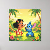 Beste Freunde fürs Leben – Lilo & Stitch1 Leinwanddruck (Vorderseite)