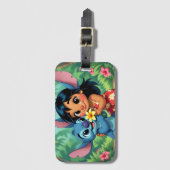 Beste Freunde fürs Leben – Lilo & Stitch   Gepäckanhänger (Vorderseite Vertikal)