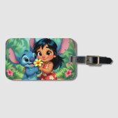 Beste Freunde fürs Leben – Lilo & Stitch   Gepäckanhänger (Vorderseite (Horizontal))