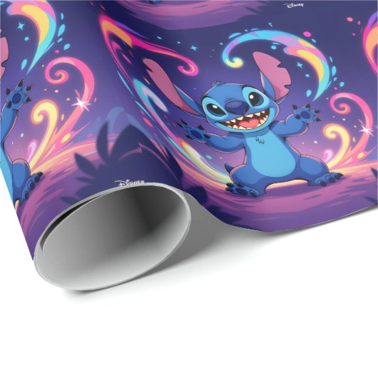 Beste Freunde fürs Leben – Lilo & Stitch Geschenkpapier (Rolleneckpunkt)