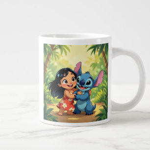 Beste Freunde fürs Leben – Lilo & Stitch Jumbo-Tasse