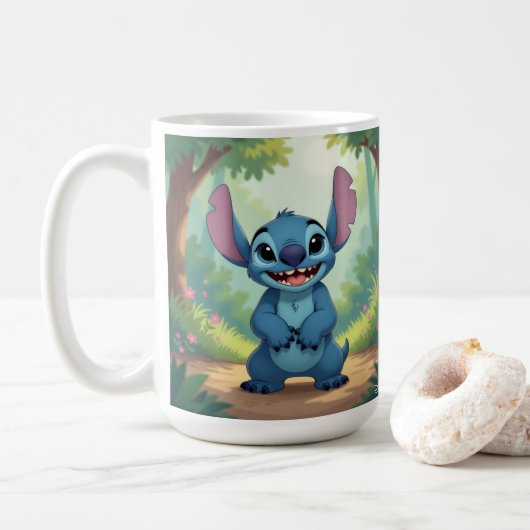 Beste Freunde fürs Leben – Lilo & Stitch Kaffeetasse (Mit Donut)