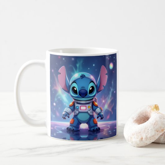 Beste Freunde fürs Leben – Lilo & Stitch Kaffeetasse (Mit Donut)