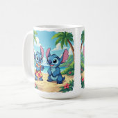 Beste Freunde fürs Leben – Lilo & Stitch Kaffeetasse (Vorderseite Links)